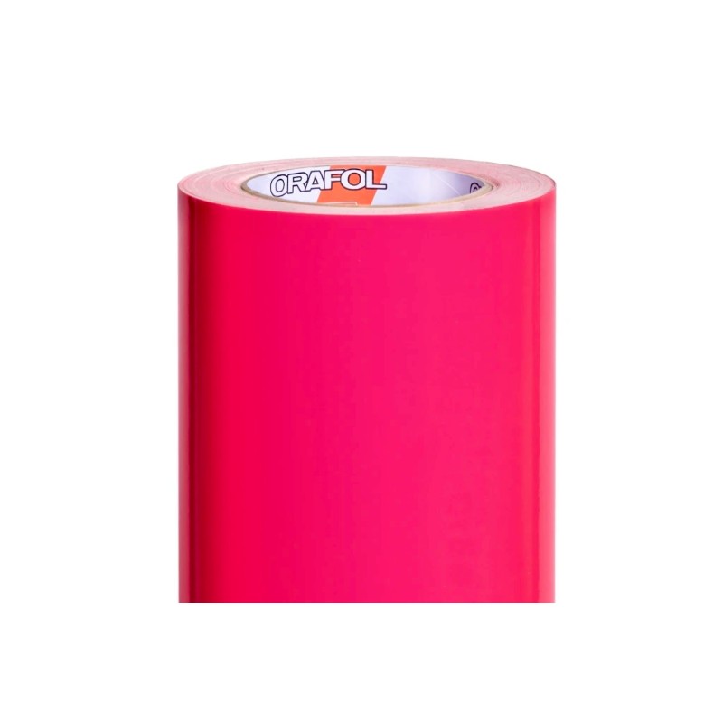 VINILO ORACAL 6510 046 Fluorescent Pink (Rosa Fluo) Glosy 63 cm x metro lineal