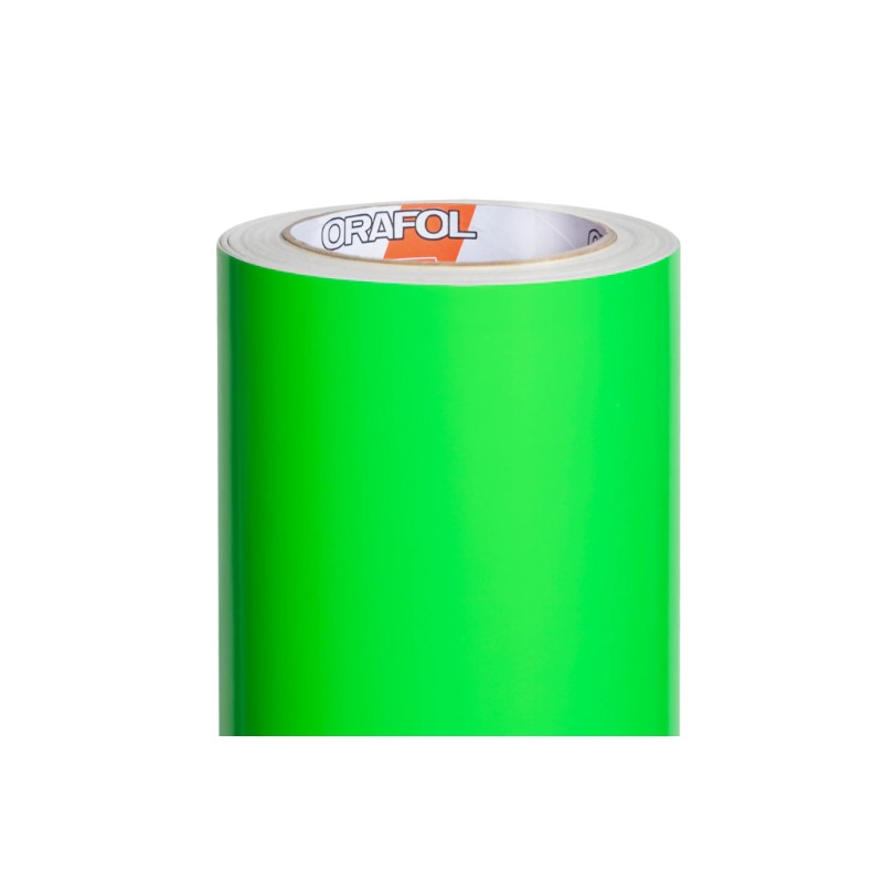 VINILO ORACAL 6510 069 Fluorescent Green (Verde Fluo) Glosy 63 cm x metro lineal