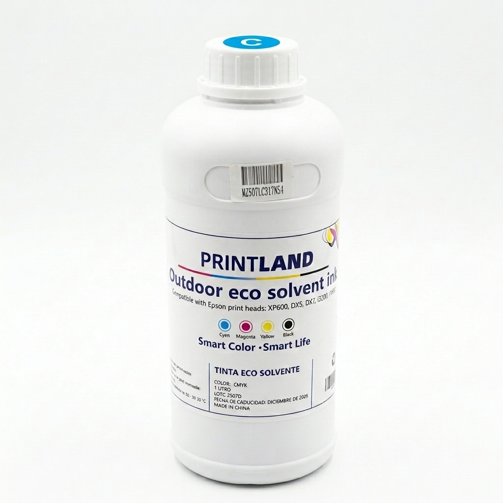 [580] Tinta EcoSolvente Free color CIAN x 1000 ml