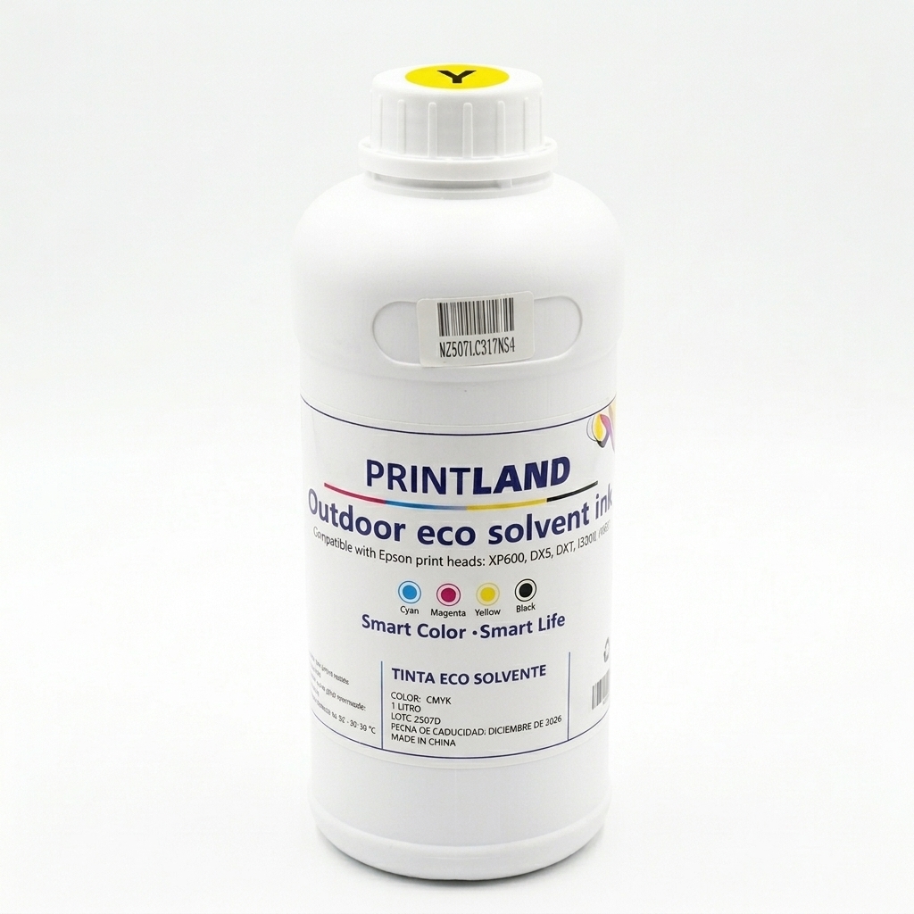 [582] Tinta EcoSolvente Free color AMARILLO x 1000 ml