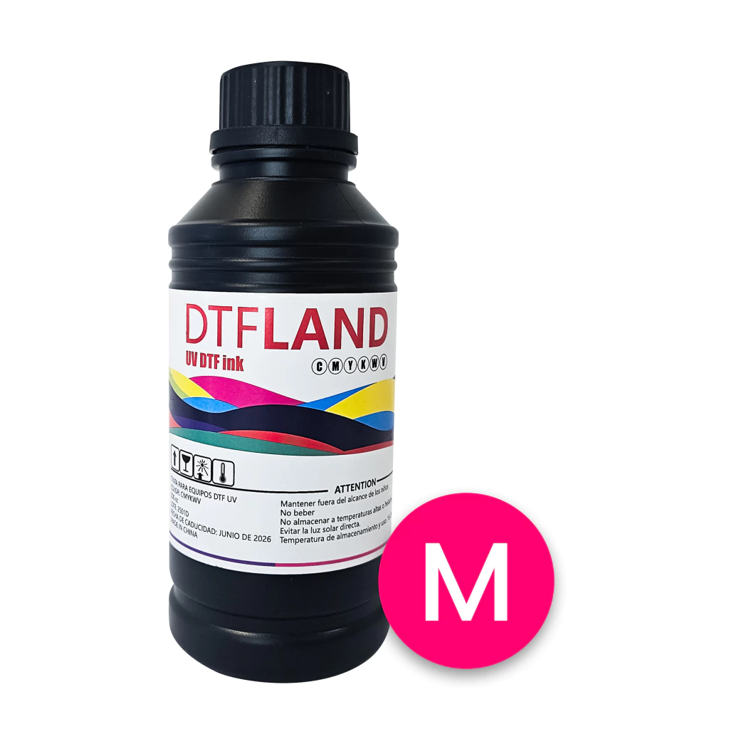 [585] Tinta DTF UV Rigidos Free 500 ml color MAGENTA