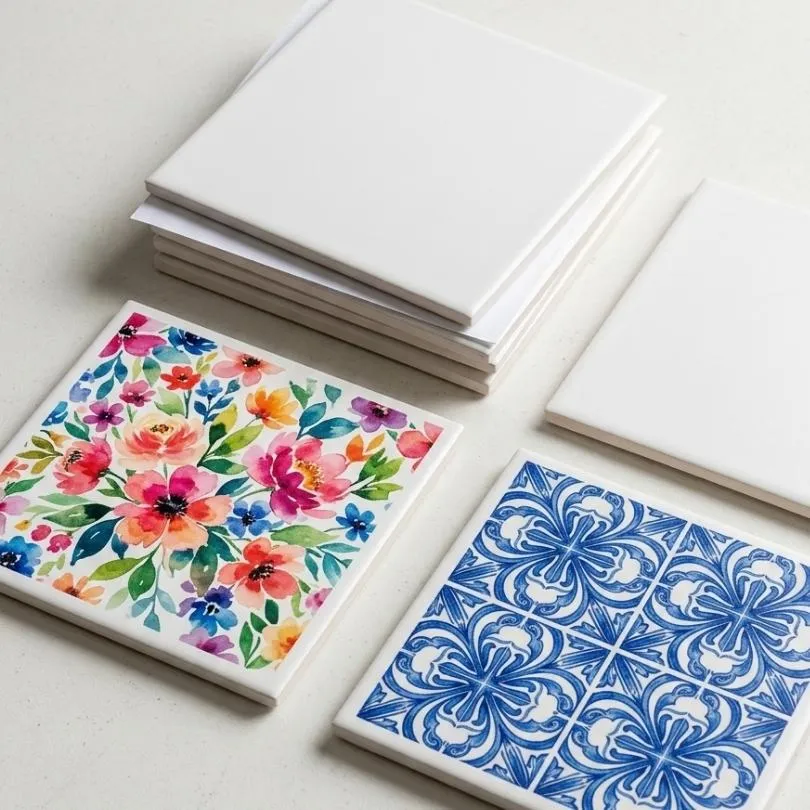[809] AZULEJO SUBLIMABLE MATE 15 X 15 CM 5 mm Espesor