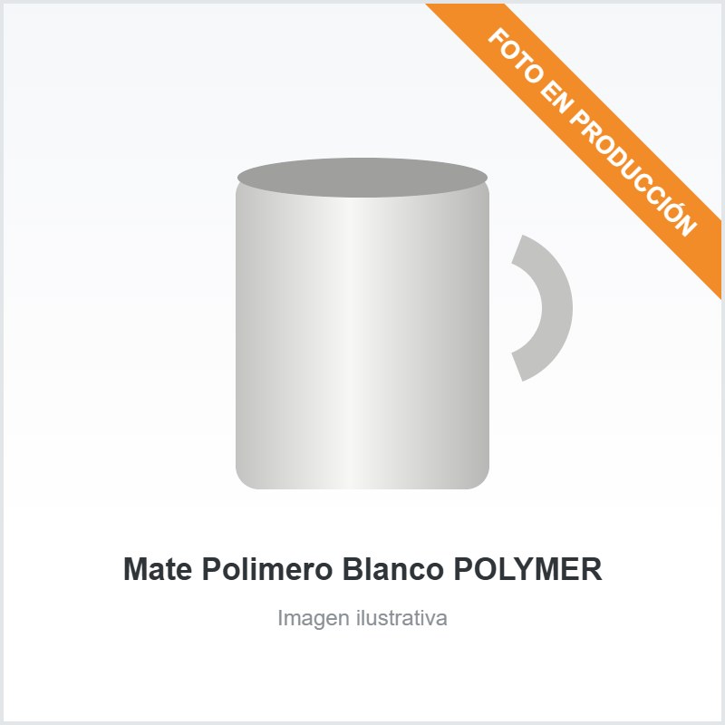 [824] Mate Polimero Blanco POLYMER