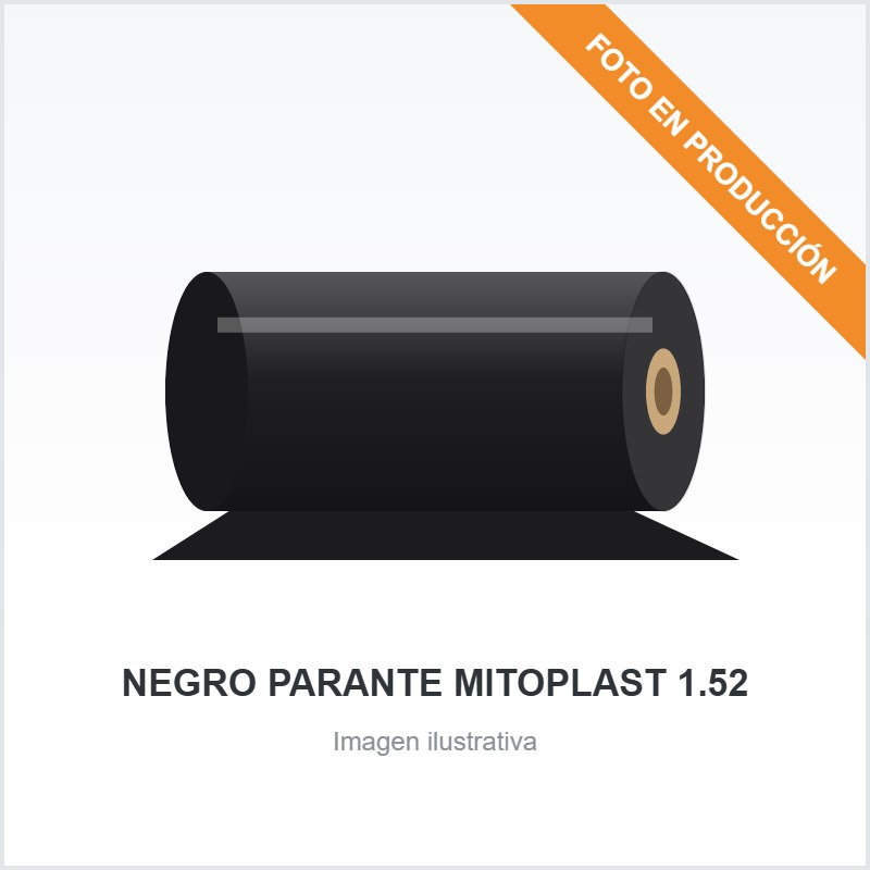 [976] NEGRO PARANTE MITOPLAST 1.52