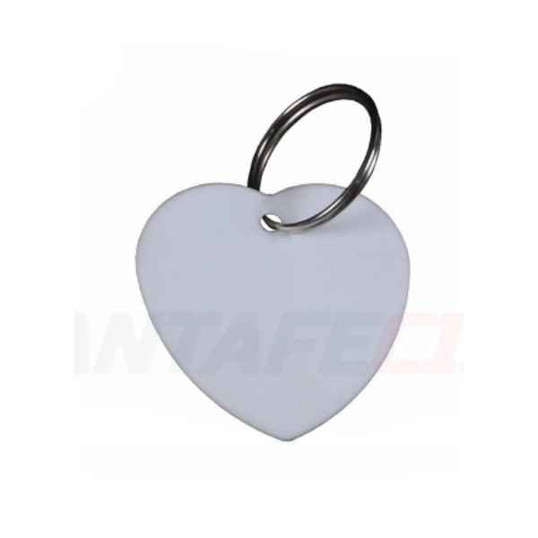 [987] Llavero Polimero Corazon Chico 40 x 35 mm
