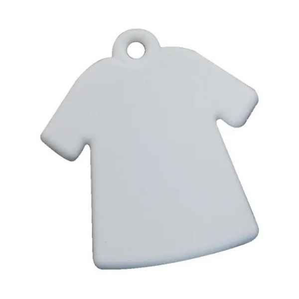 [988] Llavero Polimero Camiseta Chica 40 x 37 mm