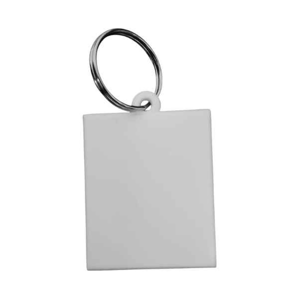 [1000] Llavero Polimero Rectangulo 31 x 44 mm