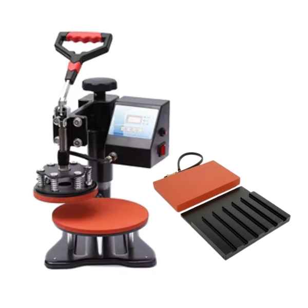[1149] PLANCHA ESTAMPADORA PLATOS Y BOLIGRAFOS 2 en 1 ITCO
