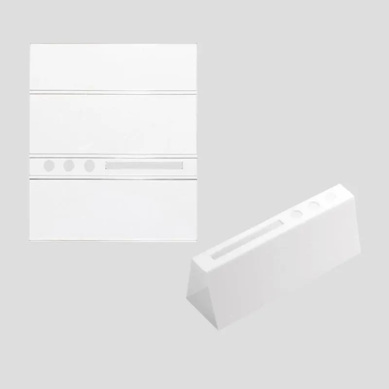 [1185] CARPA PORTALAPIZ BLANCA SIN IMPRESION SIN DOBLAR