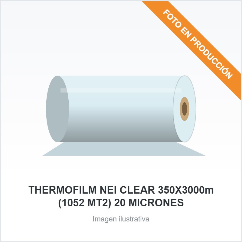 THERMOFILM NEI CLEAR 350X3000m (1052 MT2) 20 MICRONES