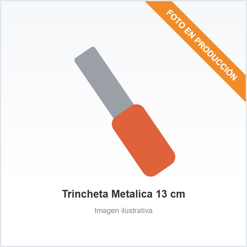 Trincheta Metalica 13 cm