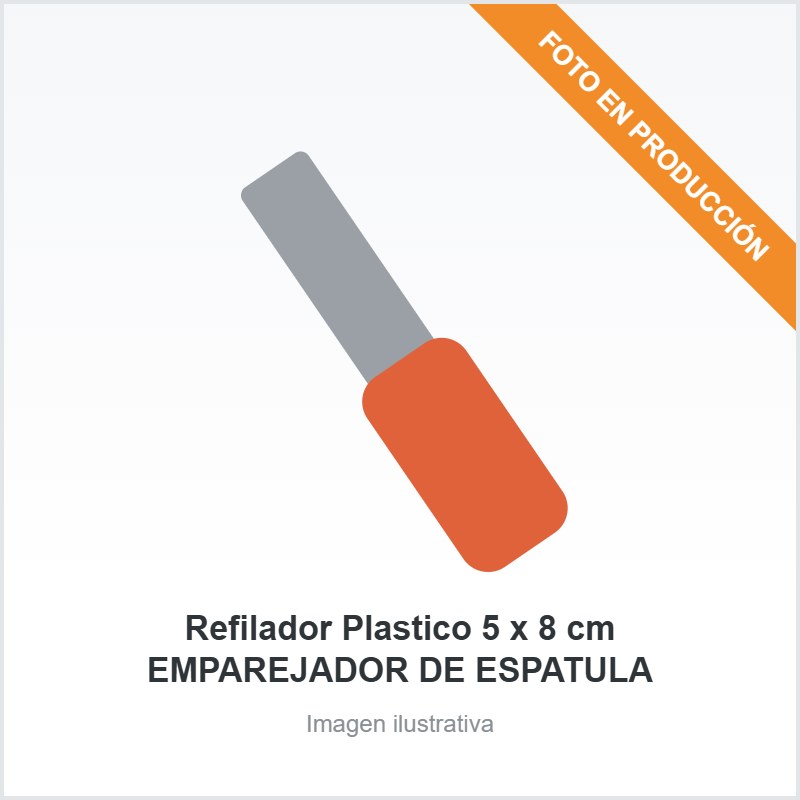 Refilador Plastico 5 x 8 cm EMPAREJADOR DE ESPATULA