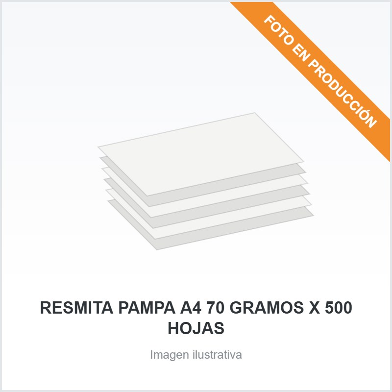 [3558] RESMITA PAMPA A4 70 GRAMOS X 500 HOJAS