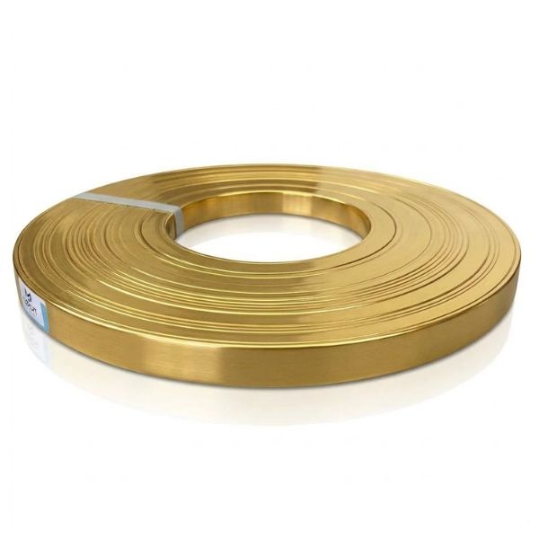 [3757] Perfil TRIMCAP  26 mm x 40 Metros DORADO
