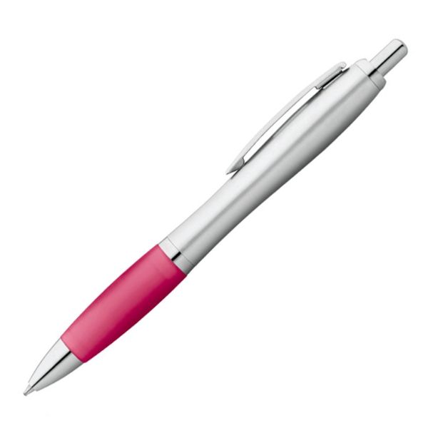 [3829] boligrafo K750 PLASTICO CUERPO COLOR METAL GRIP rosa