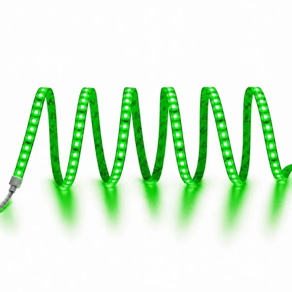 [4069] CINTA LED ZIGZAG  VERDE X METRO