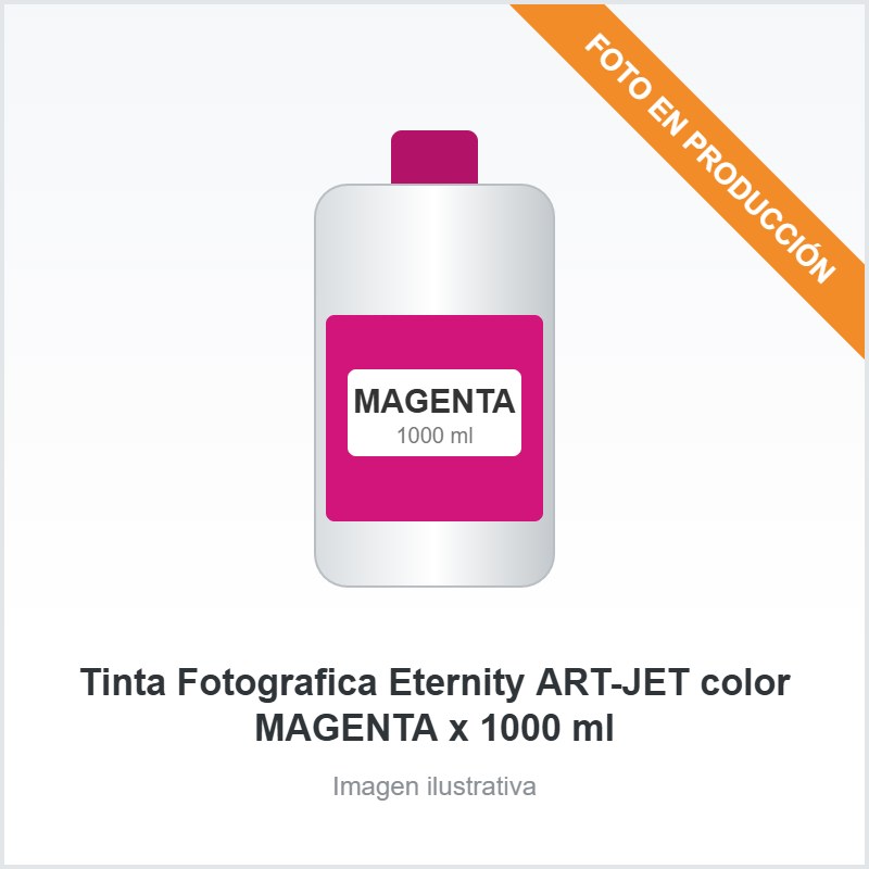[4101] Tinta Fotografica Eternity ART-JET color MAGENTA x 1000 ml