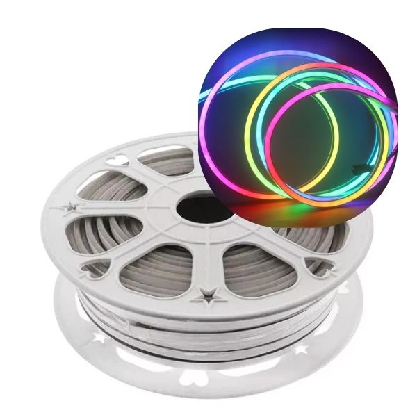 [4175] Neon Led 1era Generacion 6 x 12 mm RGB