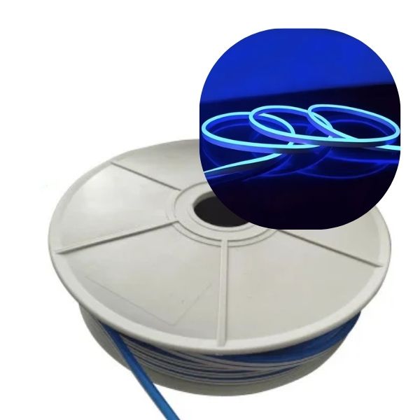 [4187] Neon Led 1era Generacion 6 x 12 mm 12V AZUL