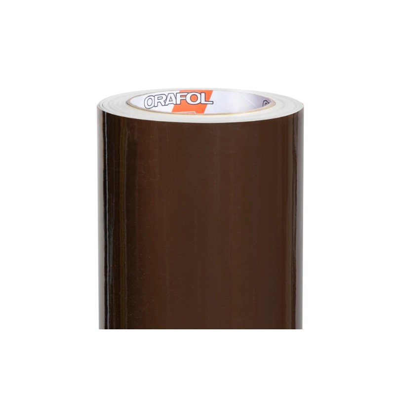 VINILO ORACAL 651 080 Brown (Marrón) Glosy 126 cm x metro lineal