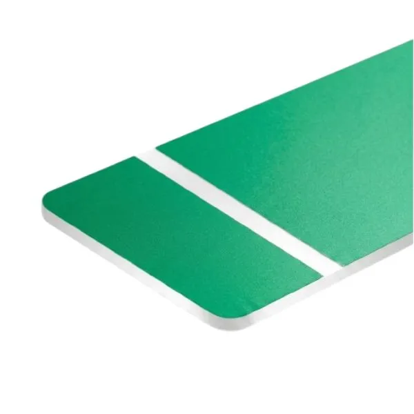 [4634] Bicapa VERDE CLARO/BLANCO 1.6 mm 1.20 x 0.60 metros