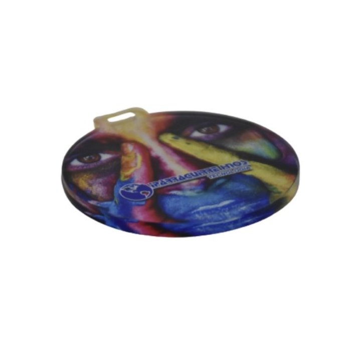 [4731] MEDALLA DE ACRILICO SUBLIMABLE 6 cm diametro 3 mm