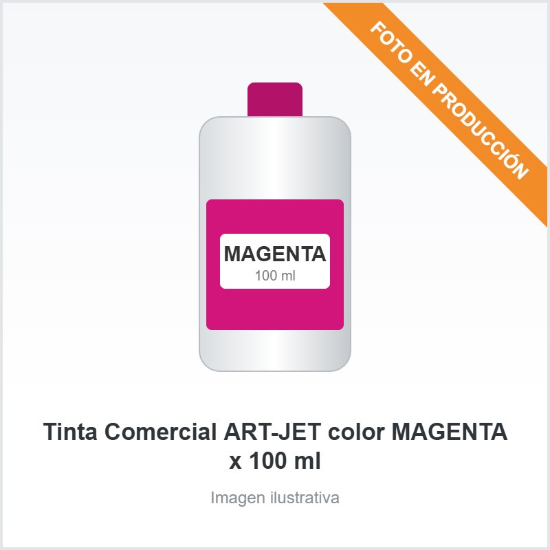[5031] Tinta Comercial ART-JET color MAGENTA x 100 ml