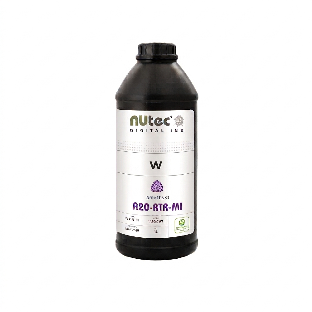 [5067] TINTA uv NUTEC A20 p/CABEZAL RICHO 5TA GEN color BLANCO x 1000 ml