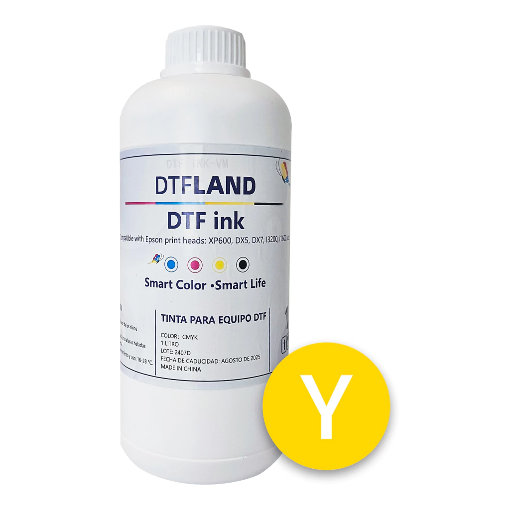 [5094] Tinta DTF Textil Free Color AMARILLO x 1000 ml