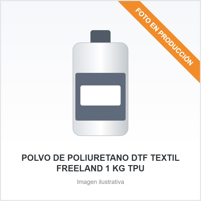 [5096] POLVO DE POLIURETANO  DTF TEXTIL FREELAND 1 KG TPU