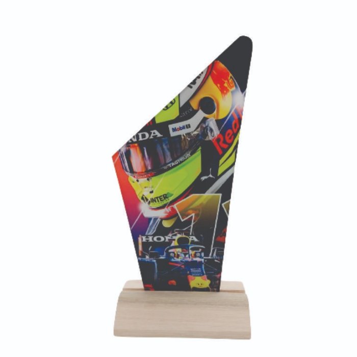 [5151] TROFEO DE ACRILICO SUBLIMABLE 21 X 10 CM 3 mm