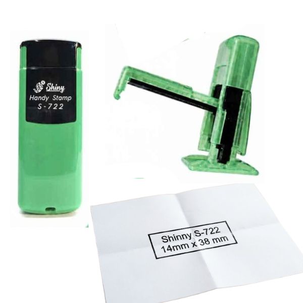 [5369] Sello Pocket SHINY S 722 38 x 14 mm color COLOR VERDE PASTEL