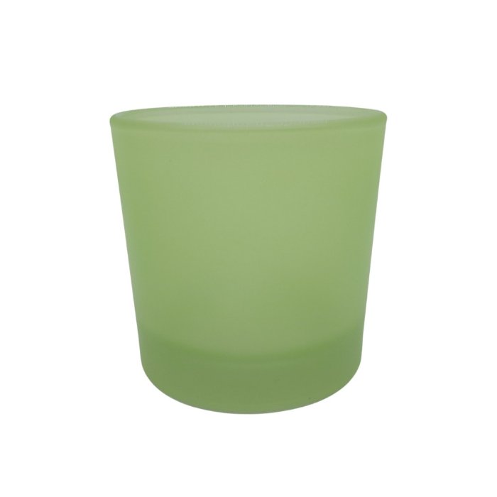[5809] VASO DE WHISKY ESMERILADO - 320 ML VERDE