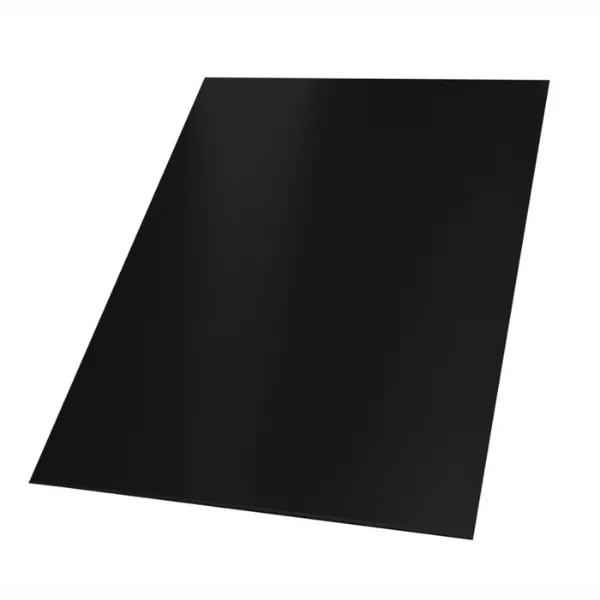[5879] Chapa Lisa negra Doble Decapada 122 x 244 cm Calibre 18 - 1.25 mm