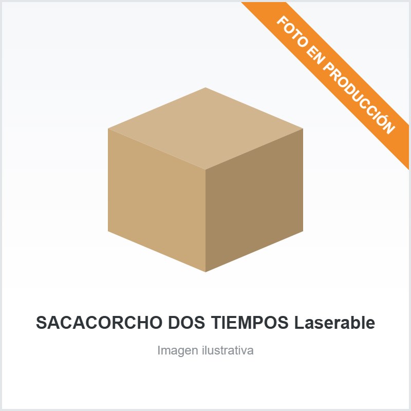 [5975] SACACORCHO DOS TIEMPOS Laserable