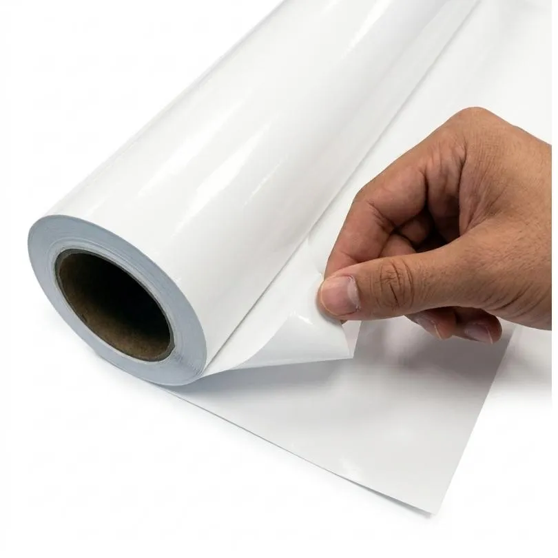 [6084] AVERY MPI 3010 Calandrado Base Blanca GLOSY 90 mc 1.37 x 50 Mts