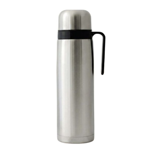 TERMO 1 LITRO MEDIA MANIJA Acero Inoxidable