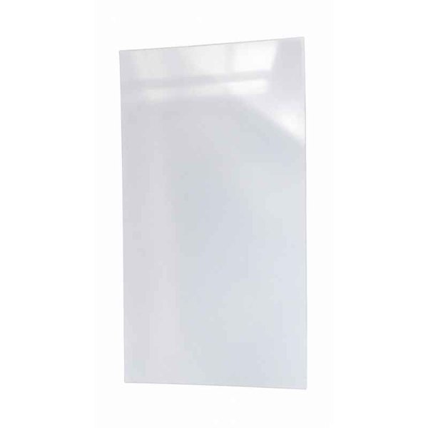 Lamina de Acrilico 422 Transparente Iluminacion Esmerilado %50 Blanco 122 x 244 cm - 3 mm Espesor