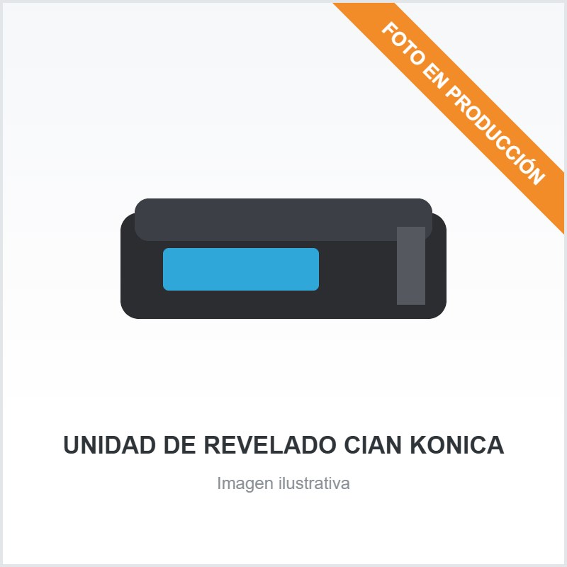 [6420] UNIDAD DE REVELADO CIAN KONICA