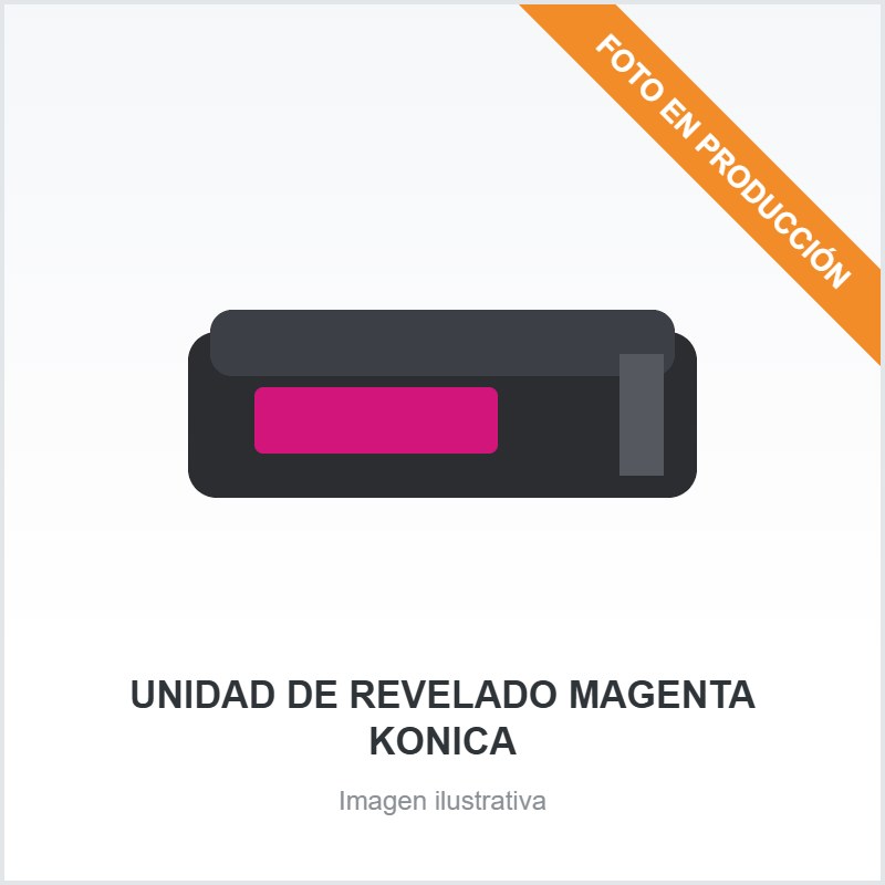 [6421] UNIDAD DE REVELADO MAGENTA KONICA