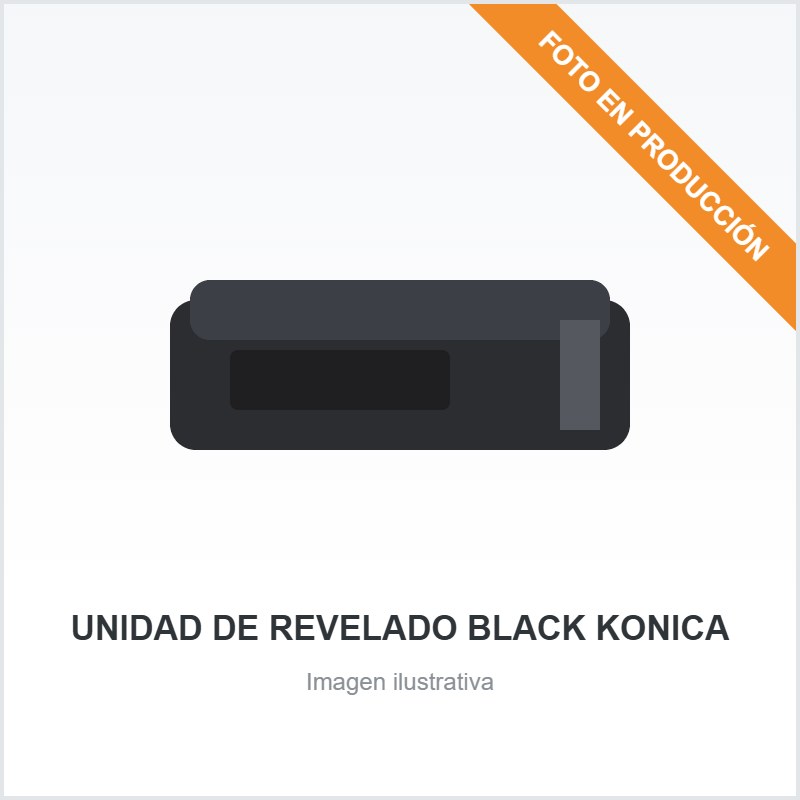 [6423] UNIDAD DE REVELADO BLACK KONICA