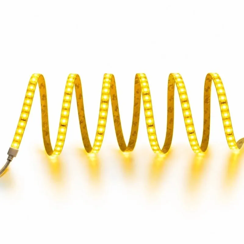 [6490] CINTA LED ZIGZAG  AMARILLO X METRO