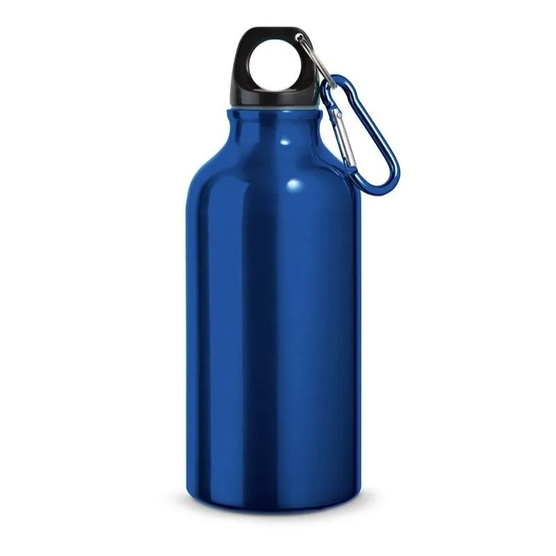 [6554] BOTELLA LANDSCAPE S 400 ML ALUMINIO AZUL METALIZADO - Para DTF UV - SERIGRAFIA - LASER