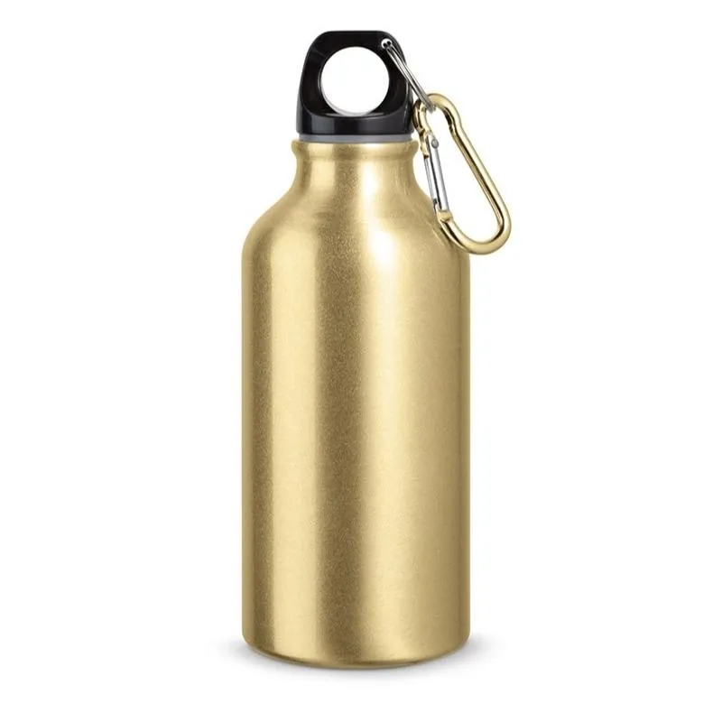 [6555] BOTELLA LANDSCAPE S 400 ML ALUMINIO DORADO METALIZADO - Para DTF UV - SERIGRAFIA - LASER
