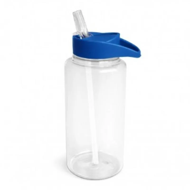 [6567] BOTELLA PLASTICA BIG DAKAR S 1100ML PICO SPORT AZUL CLARO- Para DTF UV - SERIGRAFIA