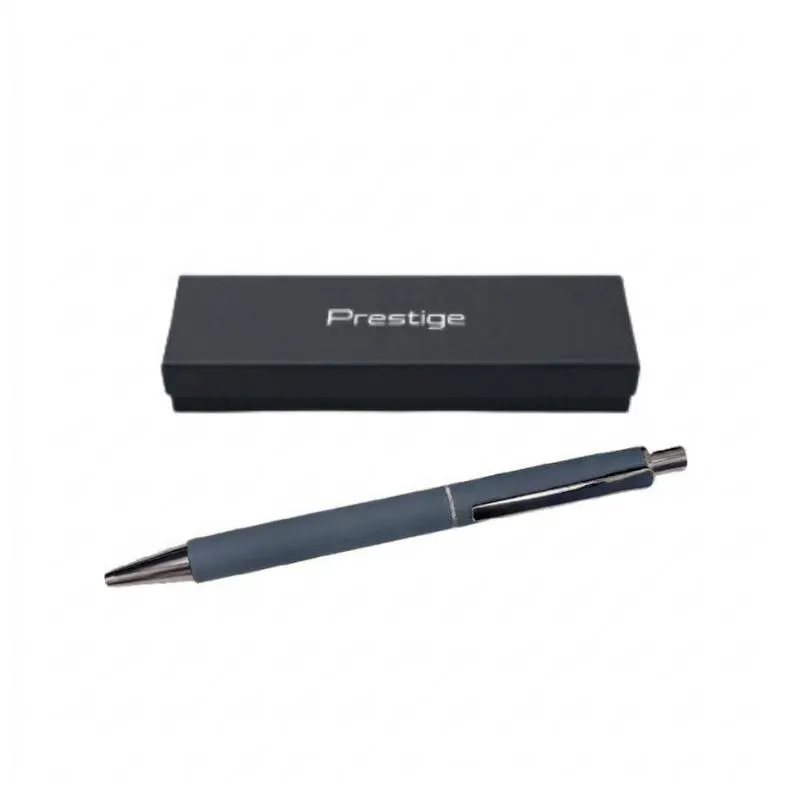 [6612] Boligrafo Metalico Prestige Classic Azul con Estuche