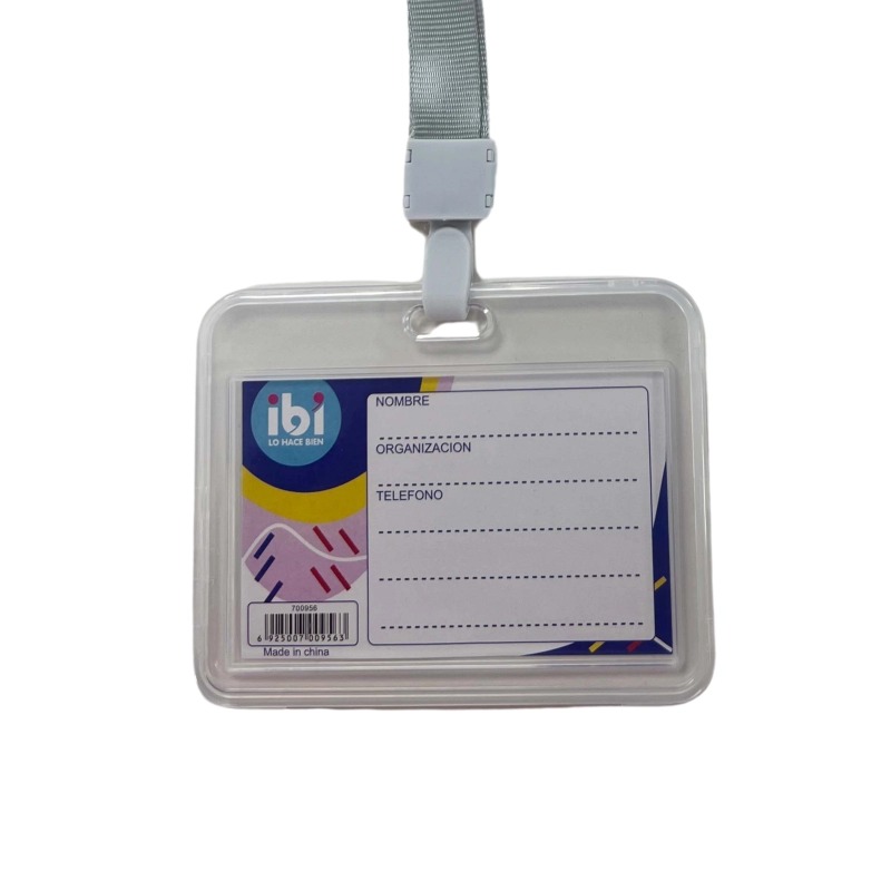 [6617] PORTA CREDENCIAL PERSONAL RIGIDO 100X80 mm