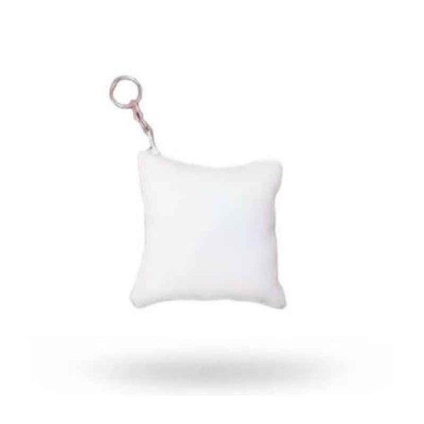LLAVERO DE TELA ALMOHADON 7 X 7 CM