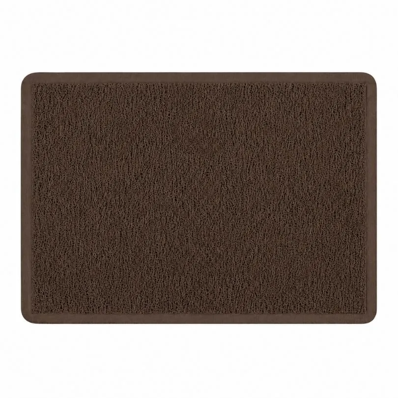[6689] Alfombra Rulo Simil Felpudo MARRON  40 X 60 cm