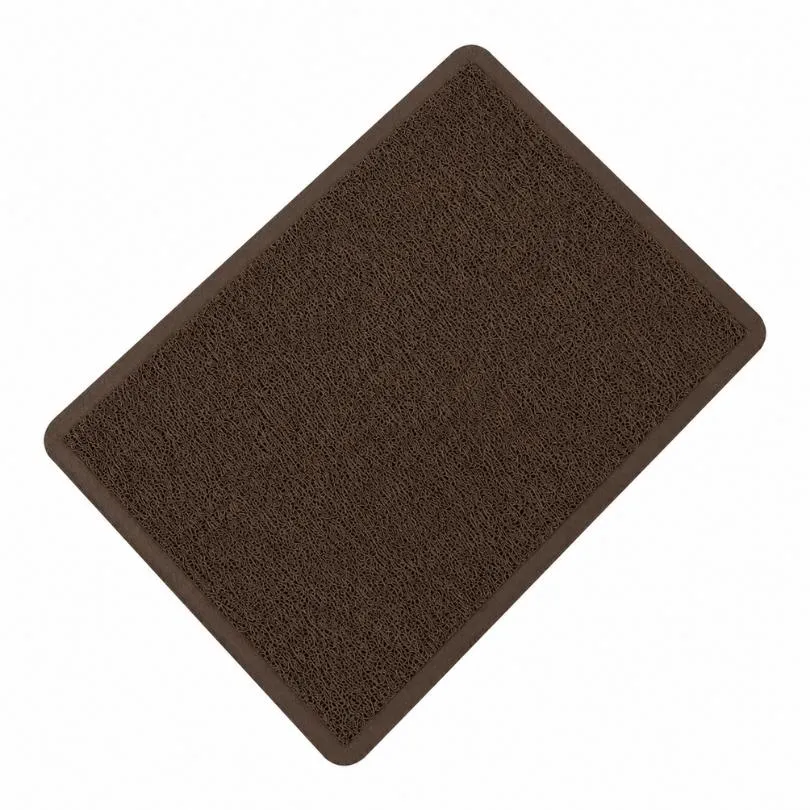 [6696] Alfombra Rulo Simil Felpudo MARRON  60 x 90 cm